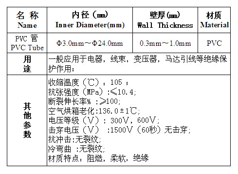 黑色PVC套管